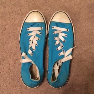 Blue Converse